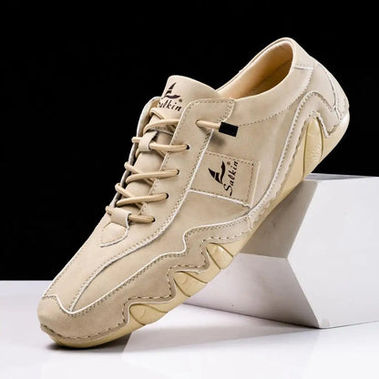 Classic Handcrafted Wavy Sole Shoes for men | Matteo