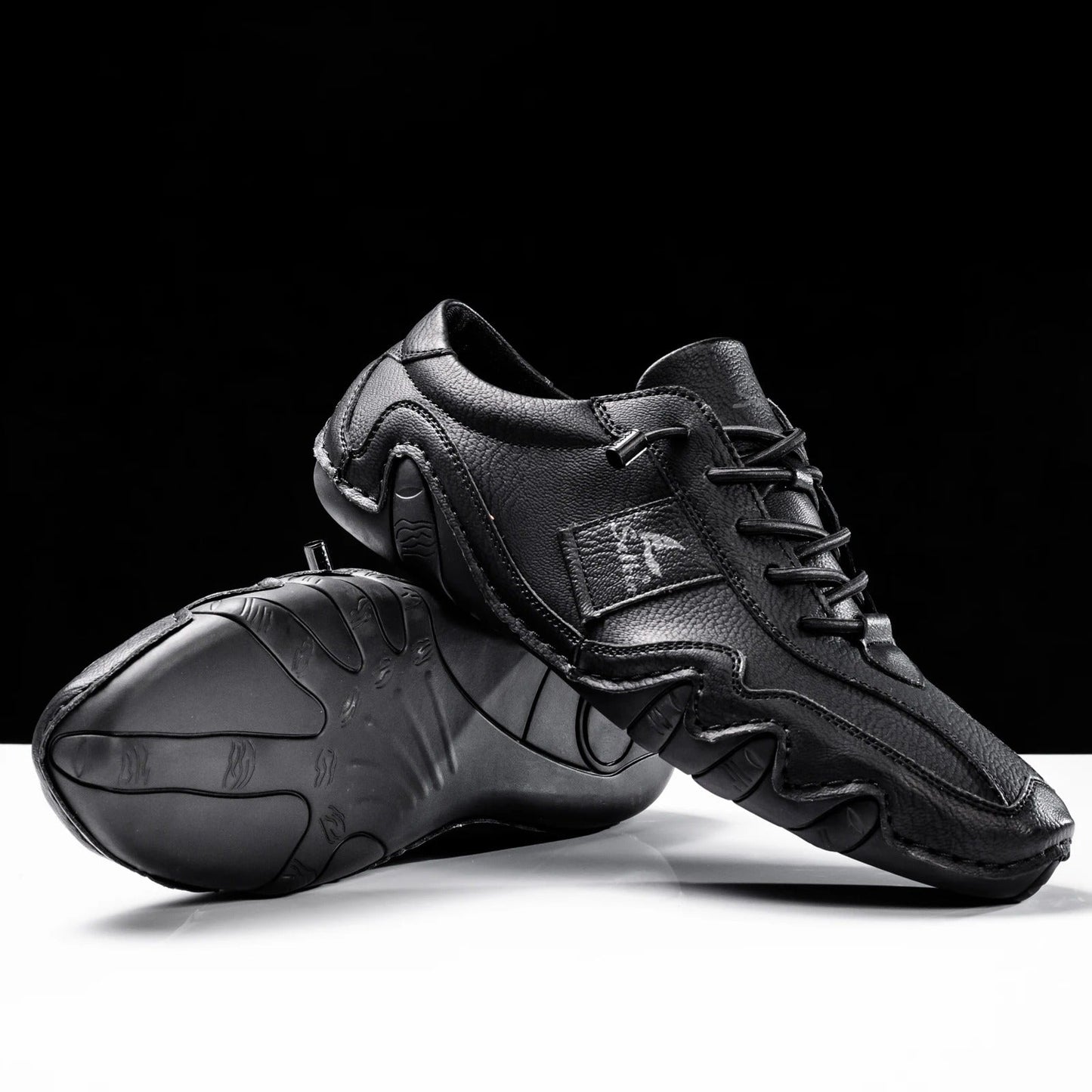 Classic Handcrafted Wavy Sole Shoes for men | Matteo