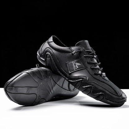Classic Handcrafted Wavy Sole Shoes for men | Matteo