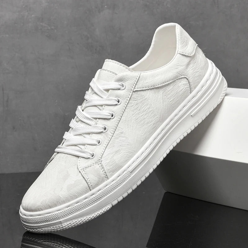 Clean stitched everyday classic sneakers for men | Belmont -10