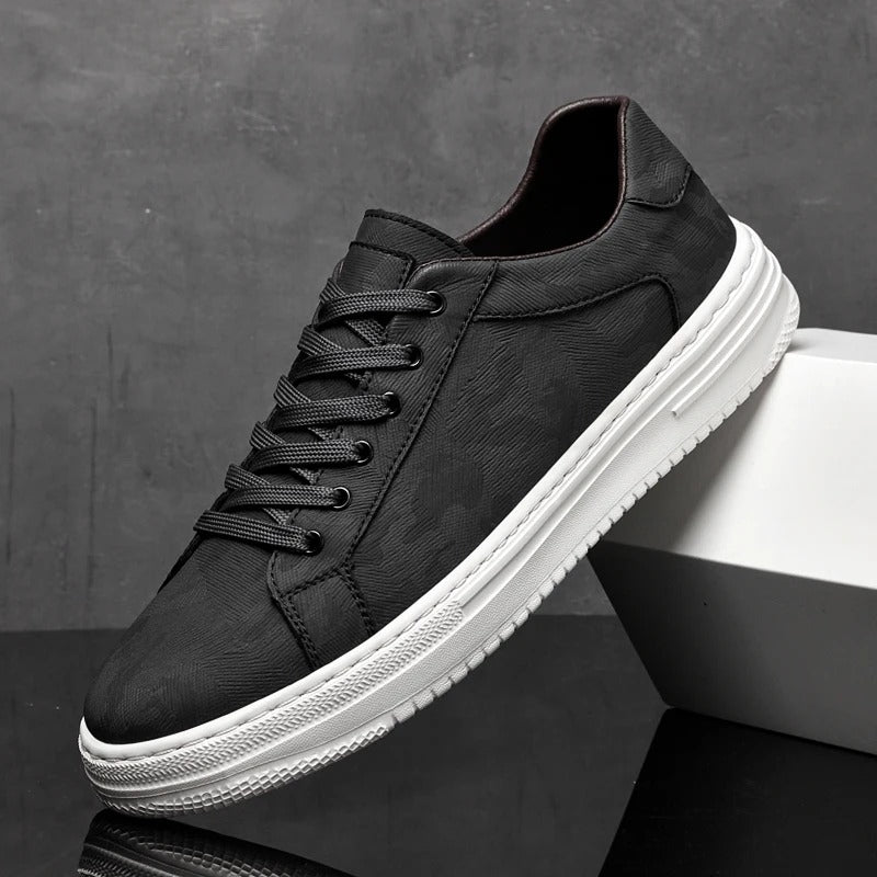 Clean stitched everyday classic sneakers for men | Belmont -6