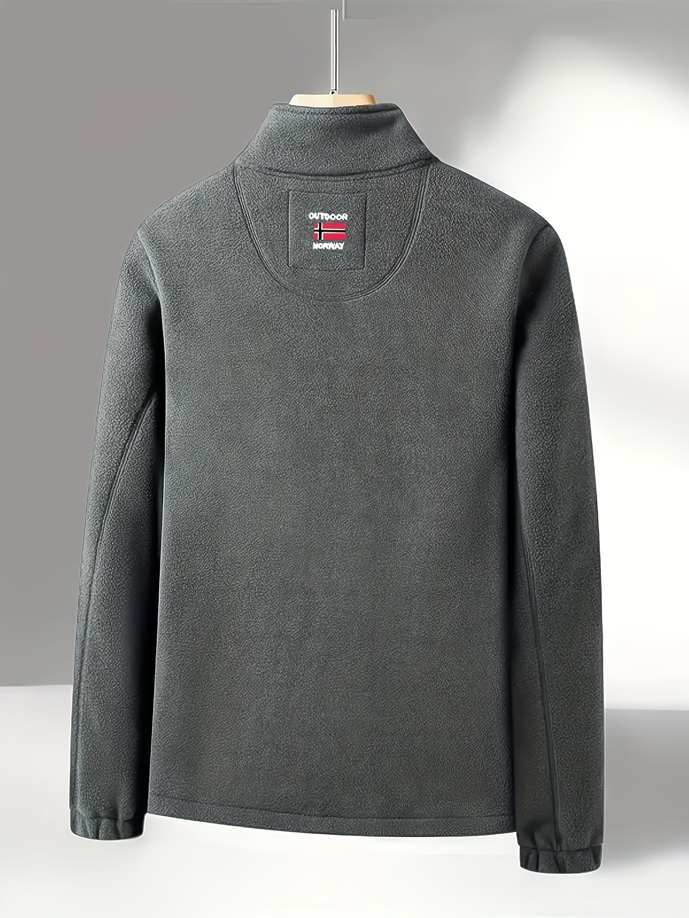 Warm lightweight outdoor fleece jacket for men | Julius -21