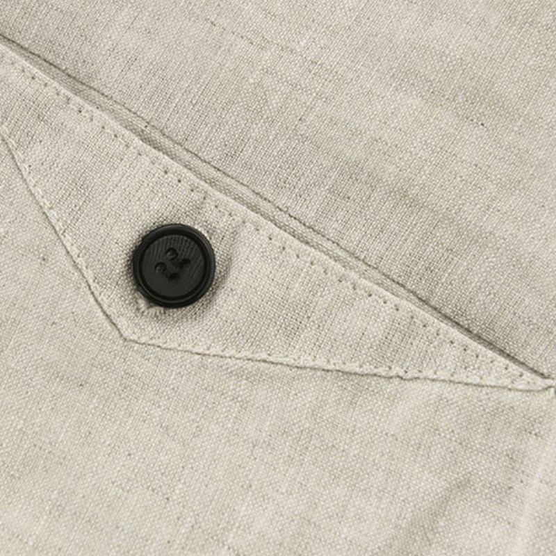 Lightweight tapered warm weather pants with soft waistband for men | Arvello
