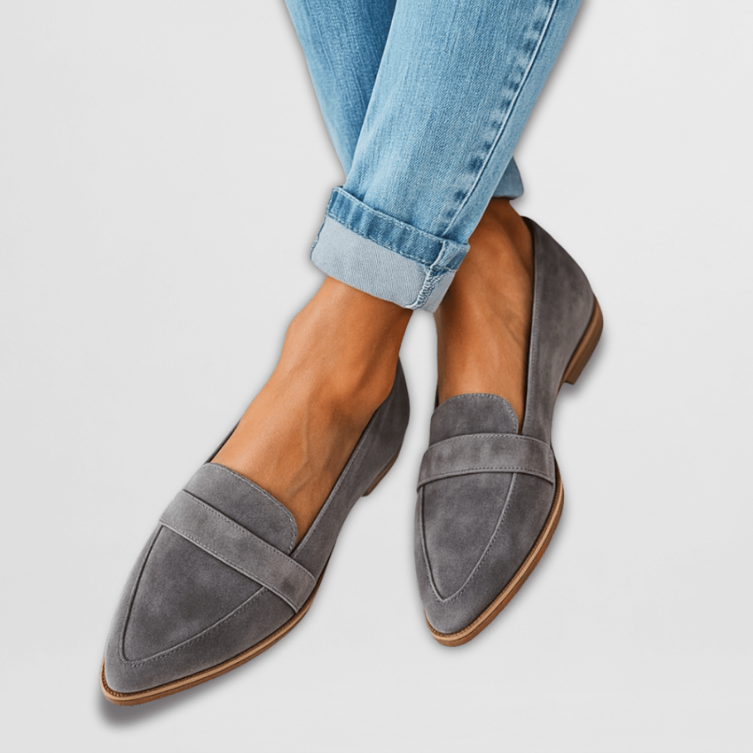 Supportive Soft Slip On Loafers for women | Elowen