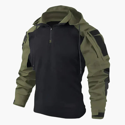 Rugged structured combat jacket for men | Ironveil -1