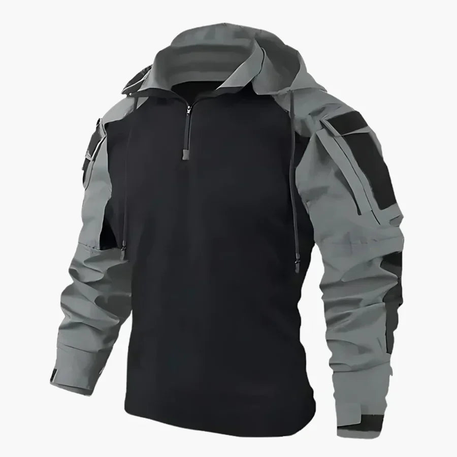 Rugged structured combat jacket for men | Ironveil -3