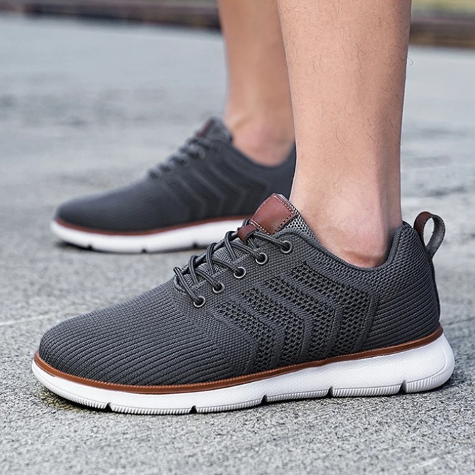 Breathable airmesh everyday trainers for men -8