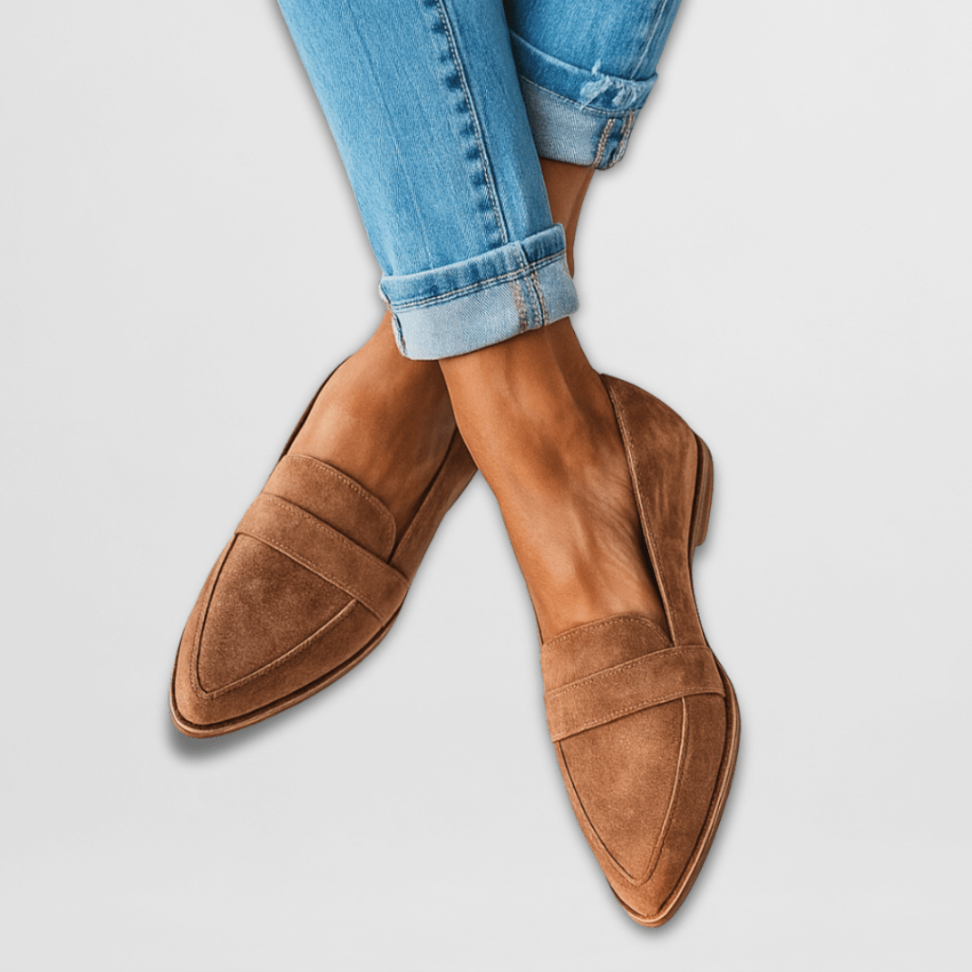 Supportive Soft Slip On Loafers for women | Elowen