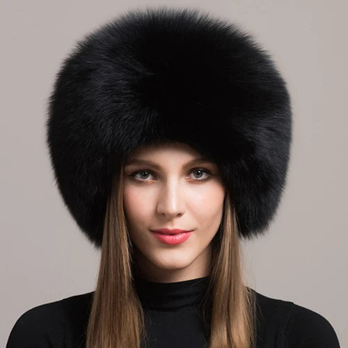 Plush winter hat with thick insulated design for women | Valentina