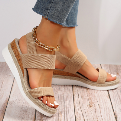 Supportive adjustable sandals with breathable open design for women | Arlena
