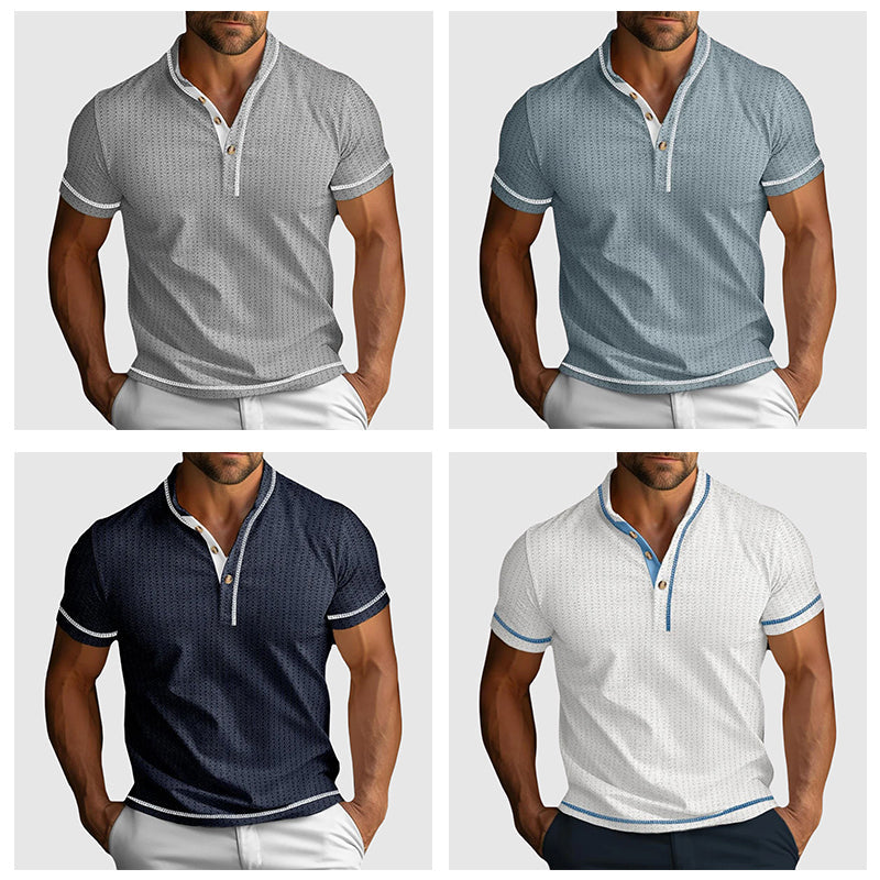 Classic heritage casual shirt for men | Alessandro Veneti -5