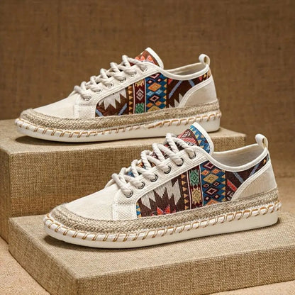 Classic everyday Aztec-print trainers for men | Aztec Nomad -2