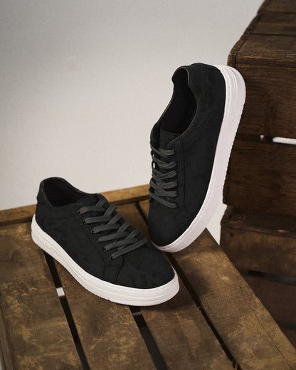 Clean stitched everyday classic sneakers for men | Belmont -3