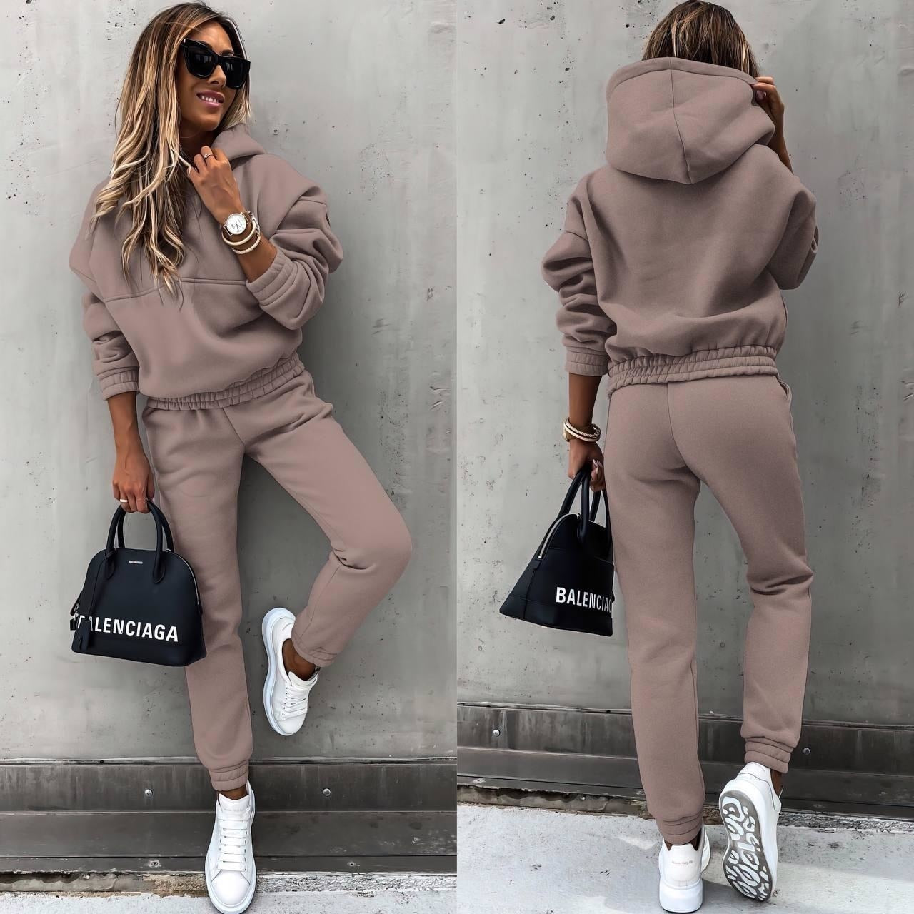 Cosy modern casual jogger set for women | Elane -5