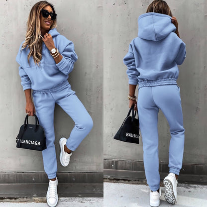 Cosy modern casual jogger set for women | Elane -1