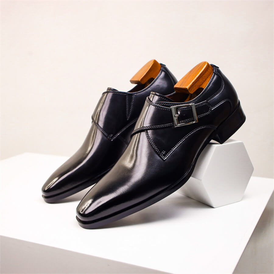 Classic heritage Italian leather dress shoes for men | Carlo Vespucci -4