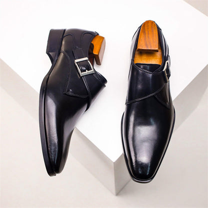 Classic heritage Italian leather dress shoes for men | Carlo Vespucci -10