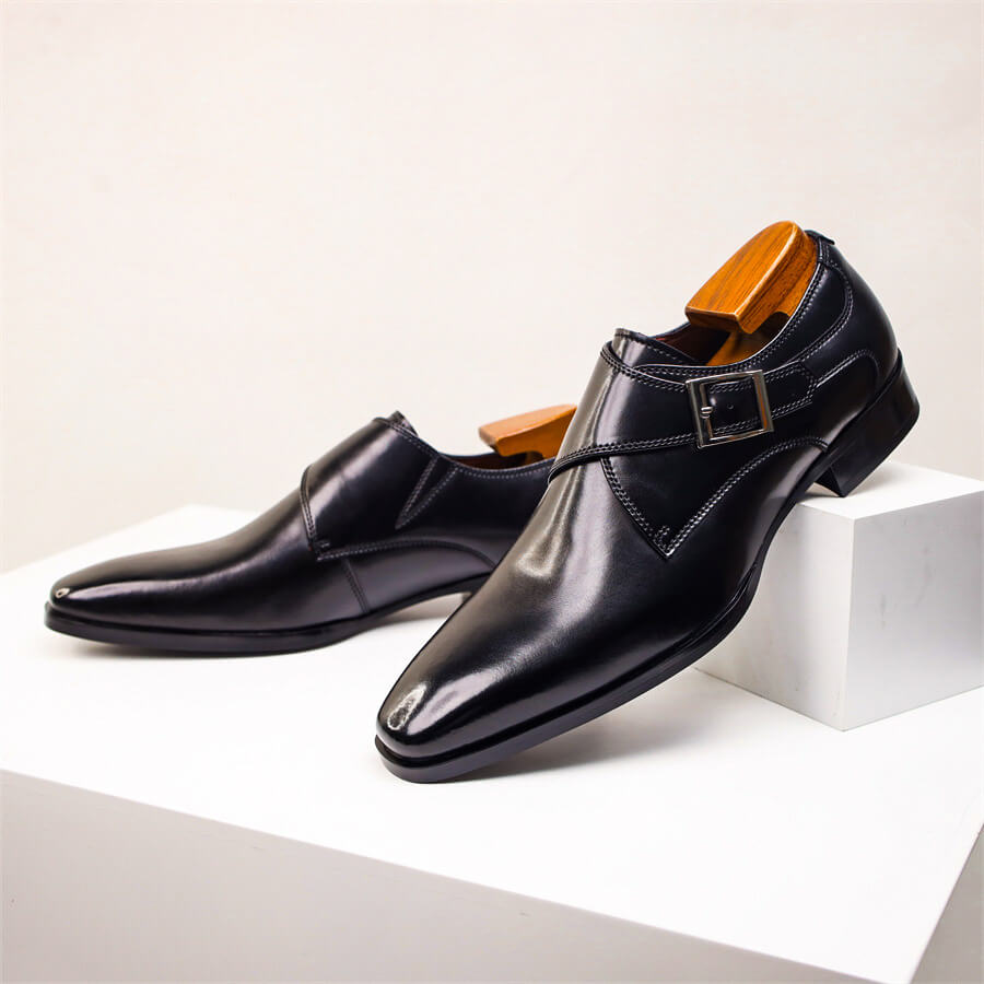 Classic heritage Italian leather dress shoes for men | Carlo Vespucci -8