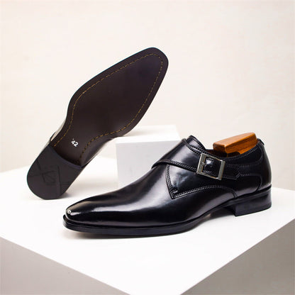 Classic heritage Italian leather dress shoes for men | Carlo Vespucci -12