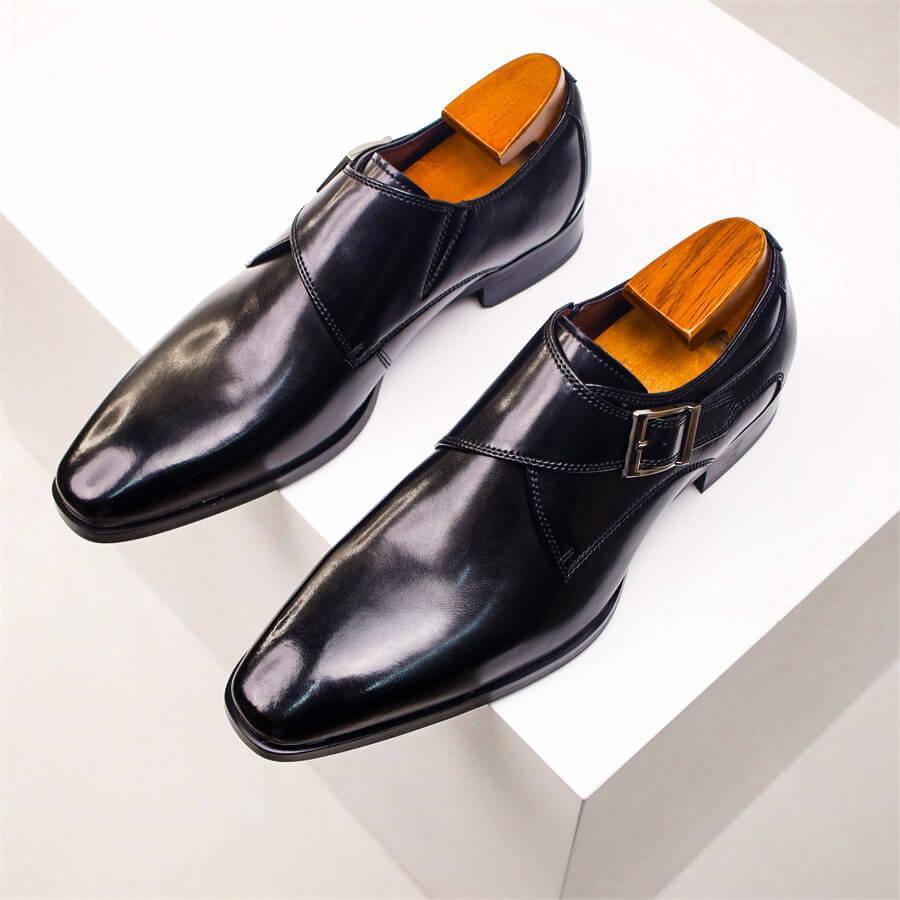 Classic heritage Italian leather dress shoes for men | Carlo Vespucci -14