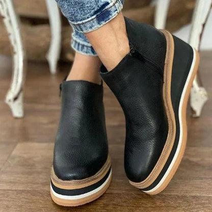 Water Resistant Supportive Ankle Boots for women | Elvira