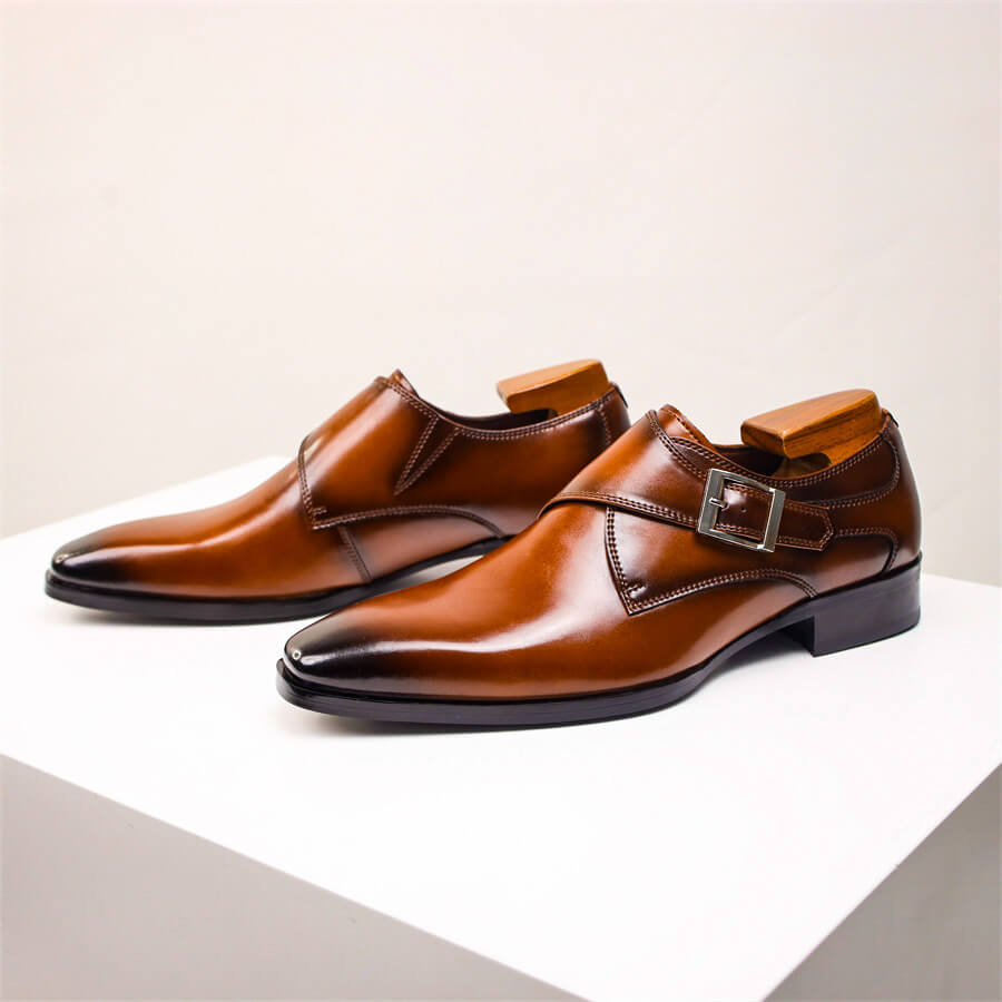 Classic heritage Italian leather dress shoes for men | Carlo Vespucci -1