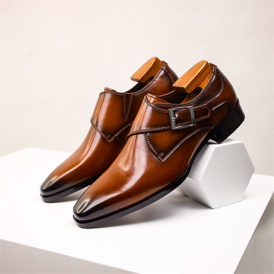 Classic heritage Italian leather dress shoes for men | Carlo Vespucci -3