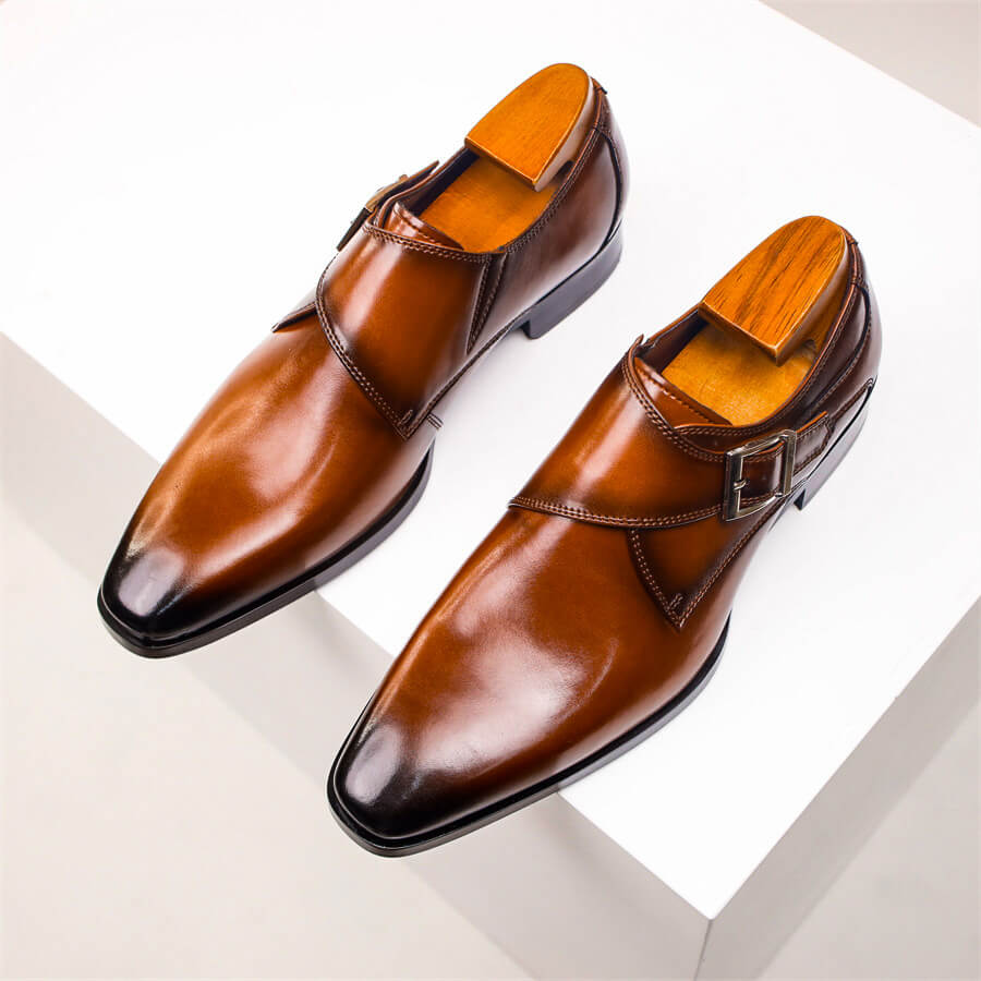 Classic heritage Italian leather dress shoes for men | Carlo Vespucci -13