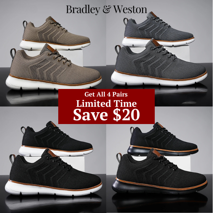 Breathable airmesh everyday trainers for men -11