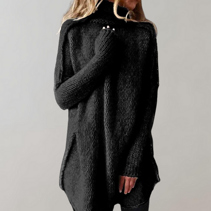 Winter Turtleneck Long Casual Sweater Pullover for women | Noelle