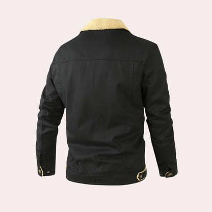 Casual Winter Lined Utility Jacket for men | Hudson