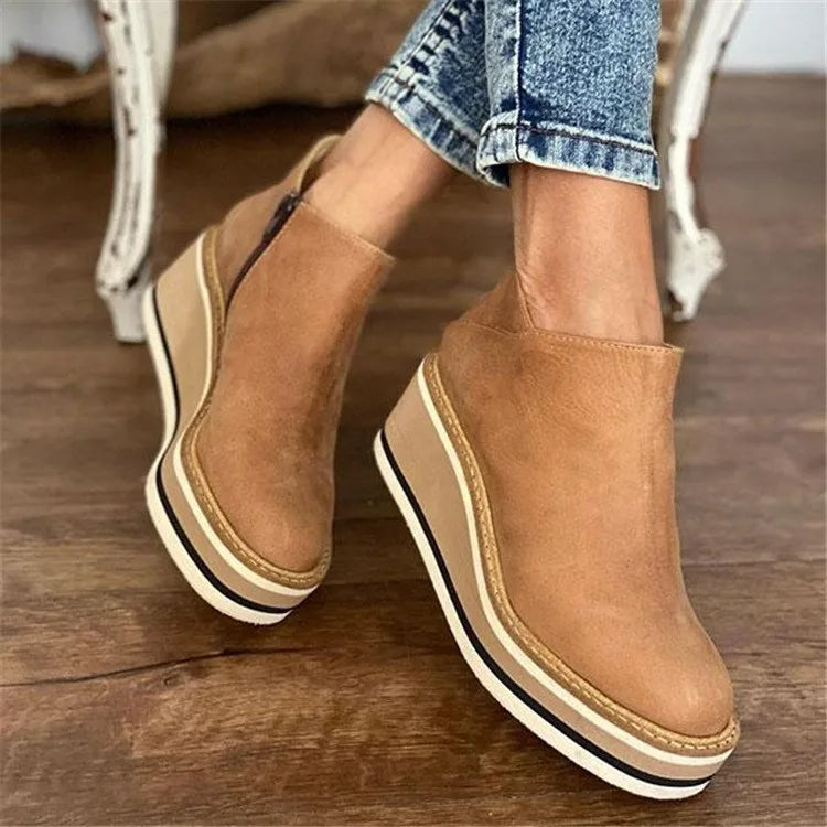 Water Resistant Supportive Ankle Boots for women | Elvira