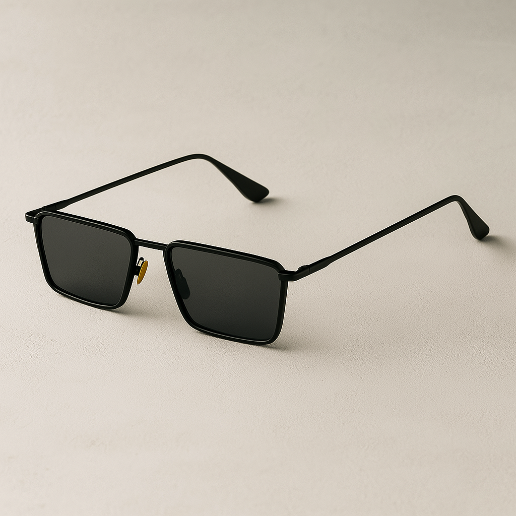 Square frame polarised UV400 sunglasses for men | Avant -1