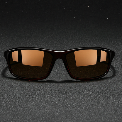 Lightweight polarised wraparound sport sunglasses for men | Ravelo -2