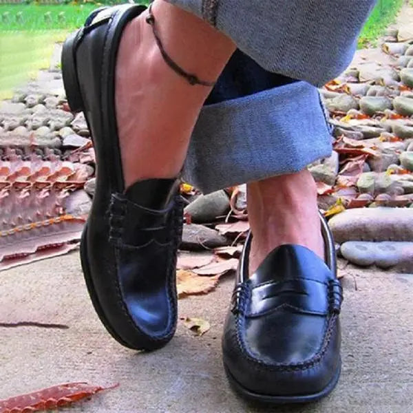Classic timeless penny loafers for women -2