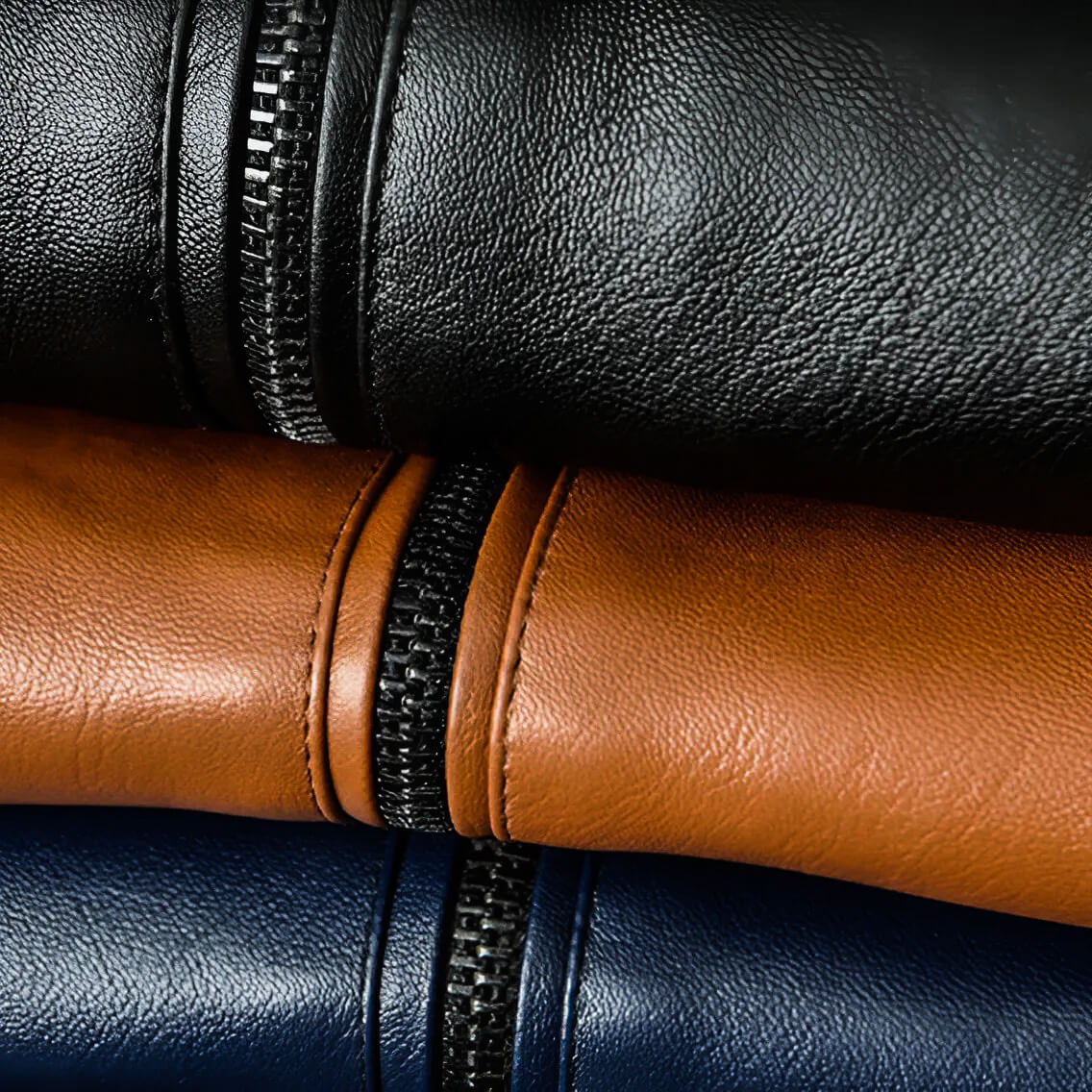 Supple Italian leather contemporary jacket for men | Lorenzo Bellucci -6