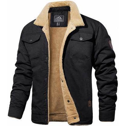 Casual Winter Lined Utility Jacket for men | Hudson