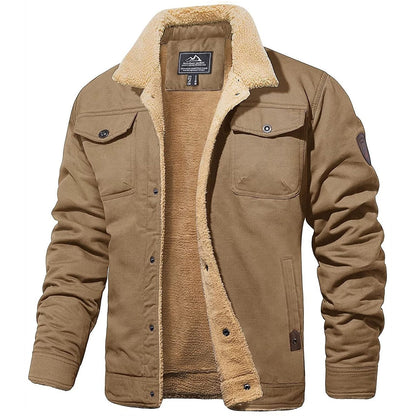 Casual Winter Lined Utility Jacket for men | Hudson