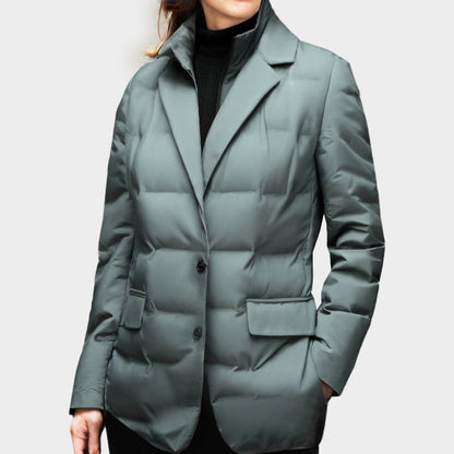 Lightweight casual hooded windbreaker for women | Elise Leroy -4