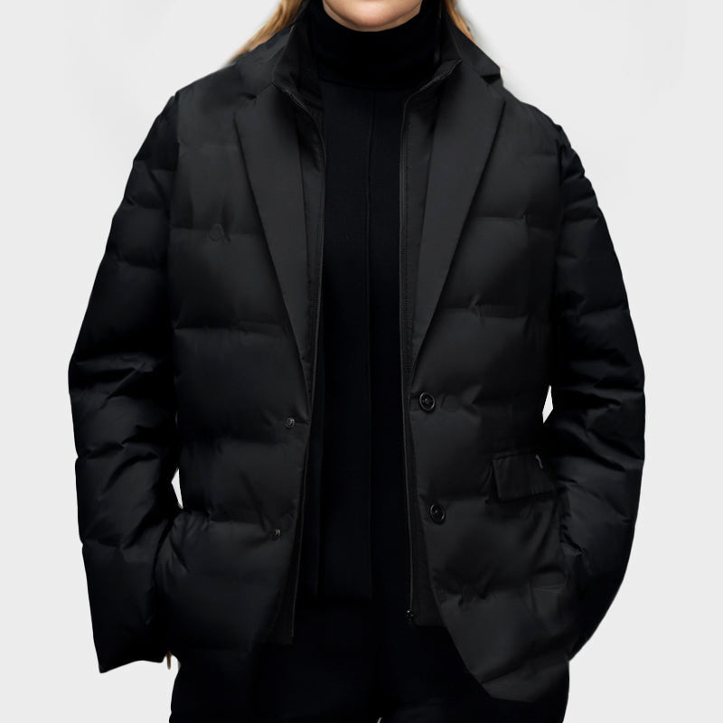 Lightweight casual hooded windbreaker for women | Elise Leroy -3