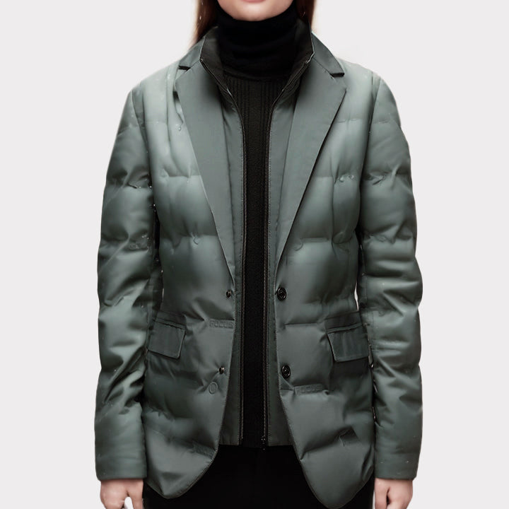 Lightweight casual hooded windbreaker for women | Elise Leroy -2