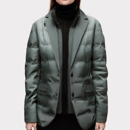 Lightweight casual hooded windbreaker for women | Elise Leroy -2