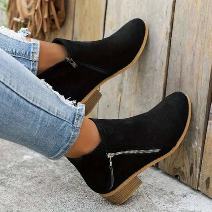 Ergonomic supportive everyday ankle boots for women -3