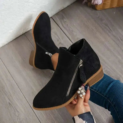 Ergonomic supportive everyday ankle boots for women -6