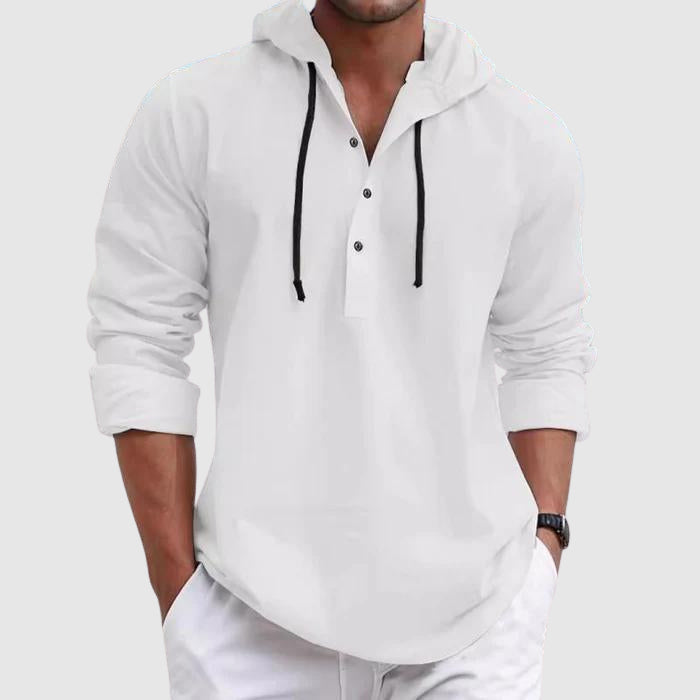 Casual hooded weekend shirt for men | Felix Grant -3
