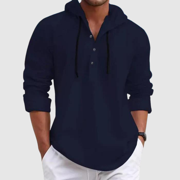 Casual hooded weekend shirt for men | Felix Grant -5