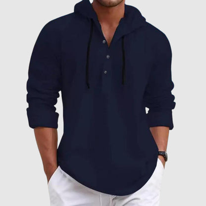 Casual hooded weekend shirt for men | Felix Grant -5