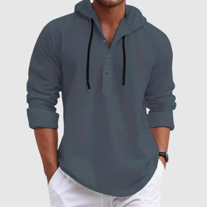 Casual hooded weekend shirt for men | Felix Grant -4