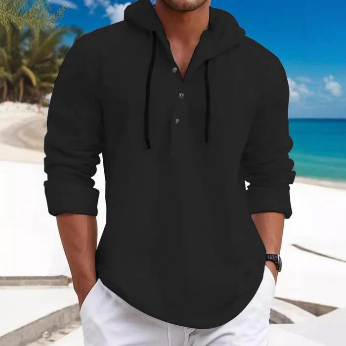 Casual hooded weekend shirt for men | Felix Grant -7