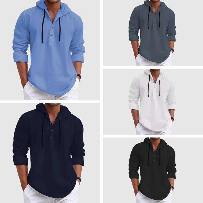 Casual hooded weekend shirt for men | Felix Grant -6